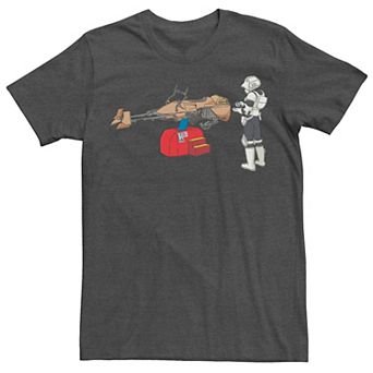 Men's Star Wars Stormtrooper Coin Operated Speeder Bike Tee