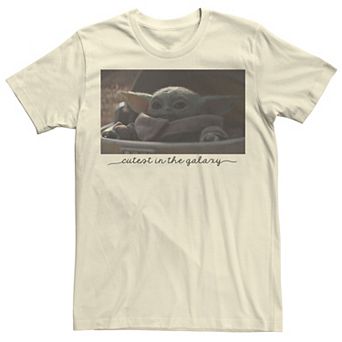 Men's Star Wars The Mandalorian The Child Bassinet Screen-cap Tee