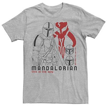 Men's Star Wars The Mandalorian Mudhorn Signet Left Chest Tee