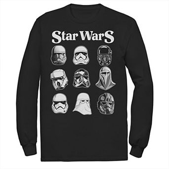 Men's Star Wars Storm Trooper Helmets Poster Tee