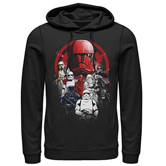 Men's Star Wars Storm Trooper Group Shot Splatter Poster Hoodie