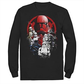 Men's Star Wars Storm Trooper Group Shot Splatter Poster Tee