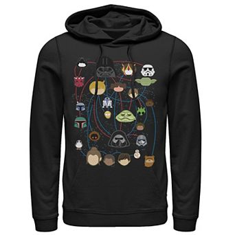 Men's Star Wars A Galaxy Of Characters Hoodie