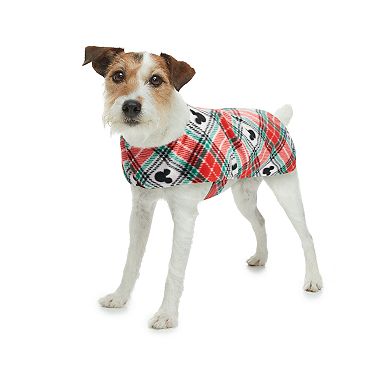 Disney's Mickey Mouse Pet Plaid Pajamas by Jammies For Your Families®