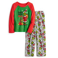 Kids How The Grinch Stole Christmas Kohl S - roblox high school codes girls pajamas