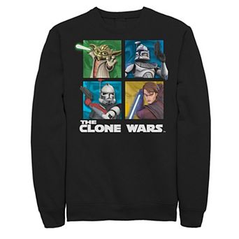 Men's Star Wars: The Clone Wars Group Shot Box Up Sweatshirt