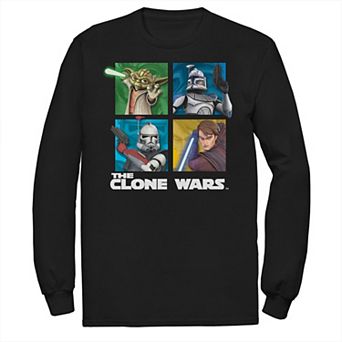 Men's Star Wars: The Clone Wars Group Shot Box Up Tee