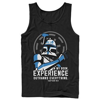 Men's Star Wars Clone Wars Captain Rex Experience Tank Top