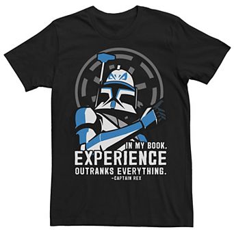 Men's Star Wars Clone Wars Captain Rex Experience Tee