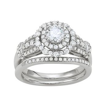 Simply Vera Vera Wang 14k White Gold 1 1/6 Carat T.W. Diamond Engagement Ring