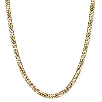 Men's Giorgio di Vicenza 14k Gold Over Sterling Silver Miami Cuban Curb Chain