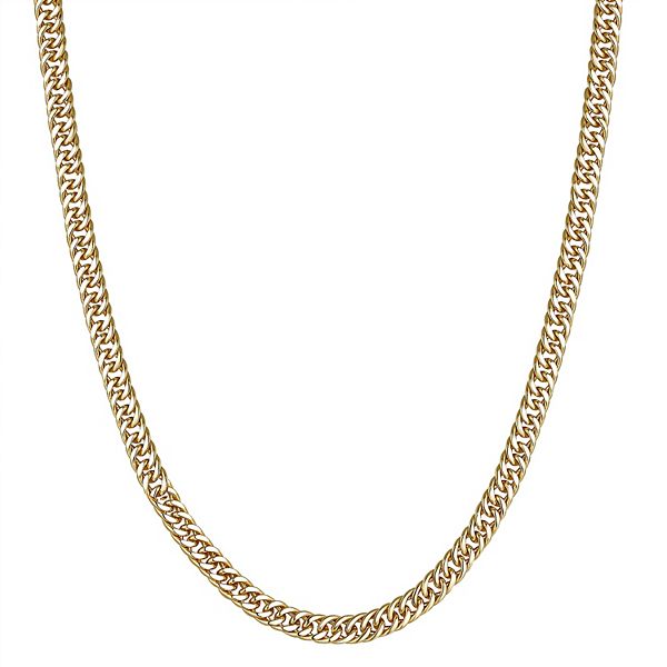 14K Large Miami Cuban Link Necklace 14K Yellow Gold / 20 +$600