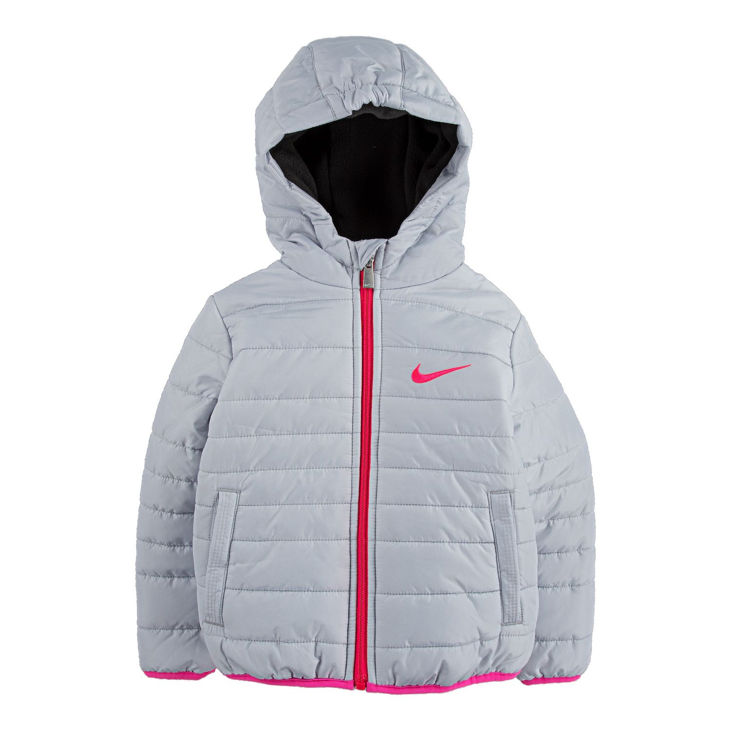 girls long puffer coat