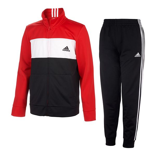 adidas Originals Adidas Colourblock Tracksuit in Black for Men