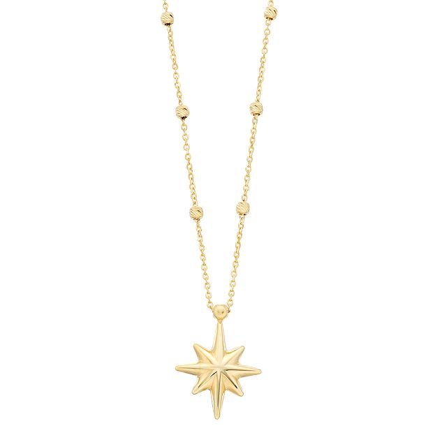 Kohls 14k gold on sale necklace