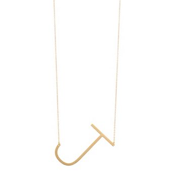 Karat Rush 14K Gold Initial Necklace