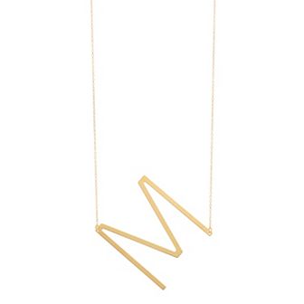 Karat Rush 14K Gold Initial Necklace
