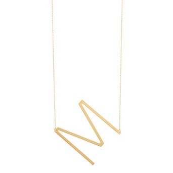 Karat Rush 14K Gold Initial Necklace