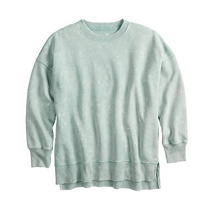 Kohls tunic sweatshirt sale