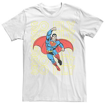 Men's DC Comics Superman So Fly Text Stack Tee