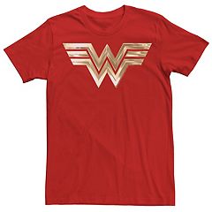 Men's DC Comics Wonder Woman Girl Poser Striped Sunset Poster Sweatshirt