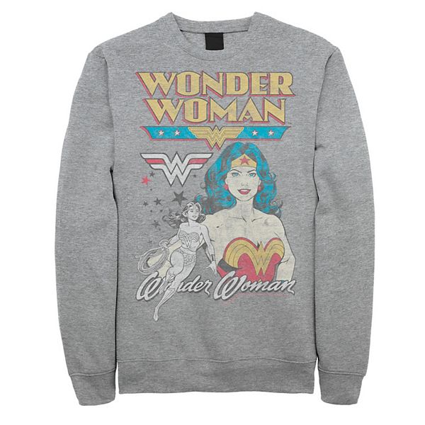 Men's DC Comics Wonder Woman Vintage Sweatshirt