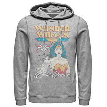 Men's DC Comics Wonder Woman Vintage Hoodie