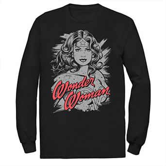 Men's DC Comics Wonder Woman Distressed Portrait Tee