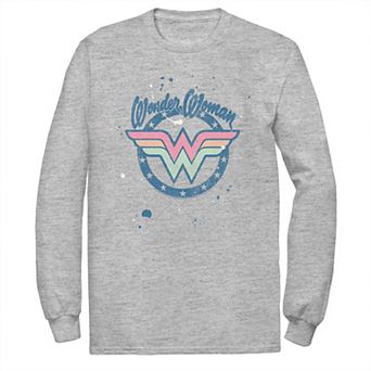 Men's Wonder Woman Retro Circle Logo Tee