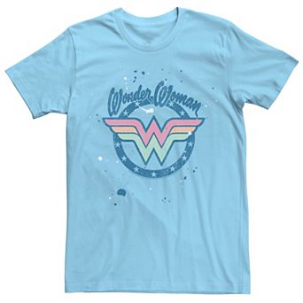 Men's Wonder Woman Retro Circle Logo Tee
