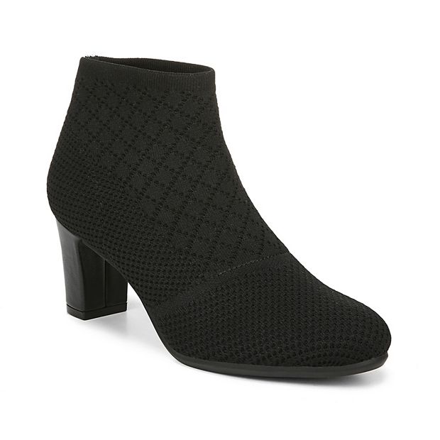 Stretch knit ankle outlet boots