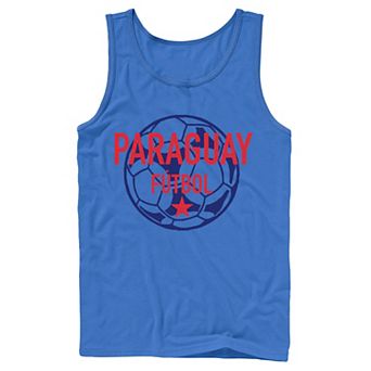 Men's Paraguay Futbol Club Logo Tank Top