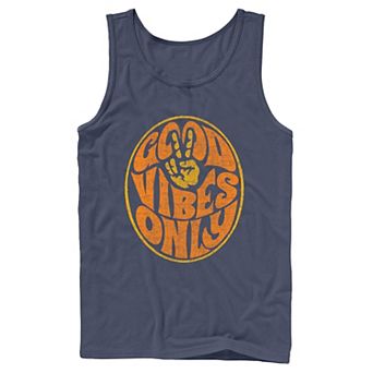 Men's Fifth Sun Good Vibes Only Vintage Text Tank Top