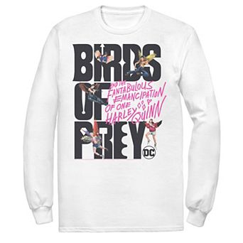 Men's DC Comics Birds of Prey Collage Text Tee