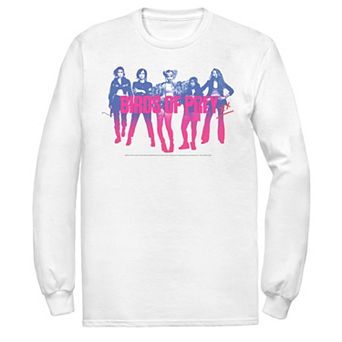 Men's DC Comics Birds Of Prey Blue Hue Group Shot Tee