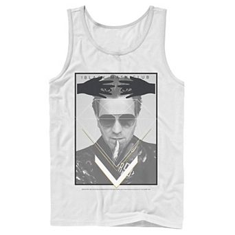 Men's DC Comics Birds Of Prey Black Mask Club Poster Tank Top