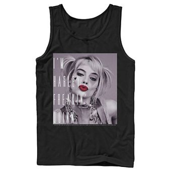Men's DC Comics Birds Of Prey "I'm Harley Freakin' Quinn" Poster Tank Top