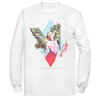 Men's DC Comics Birds Of Prey Harley Quinn Dancing Quinn Portrait Tee