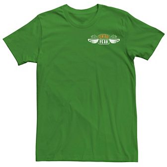 Men's Friends Central Perk Pocket Logo Tee
