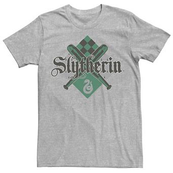 Men's Harry Potter Slytherin Quidditch Bats Cross Tee