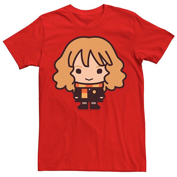 Men's Harry Potter Hermione Granger Cute Cartoon Style Portrait Tee