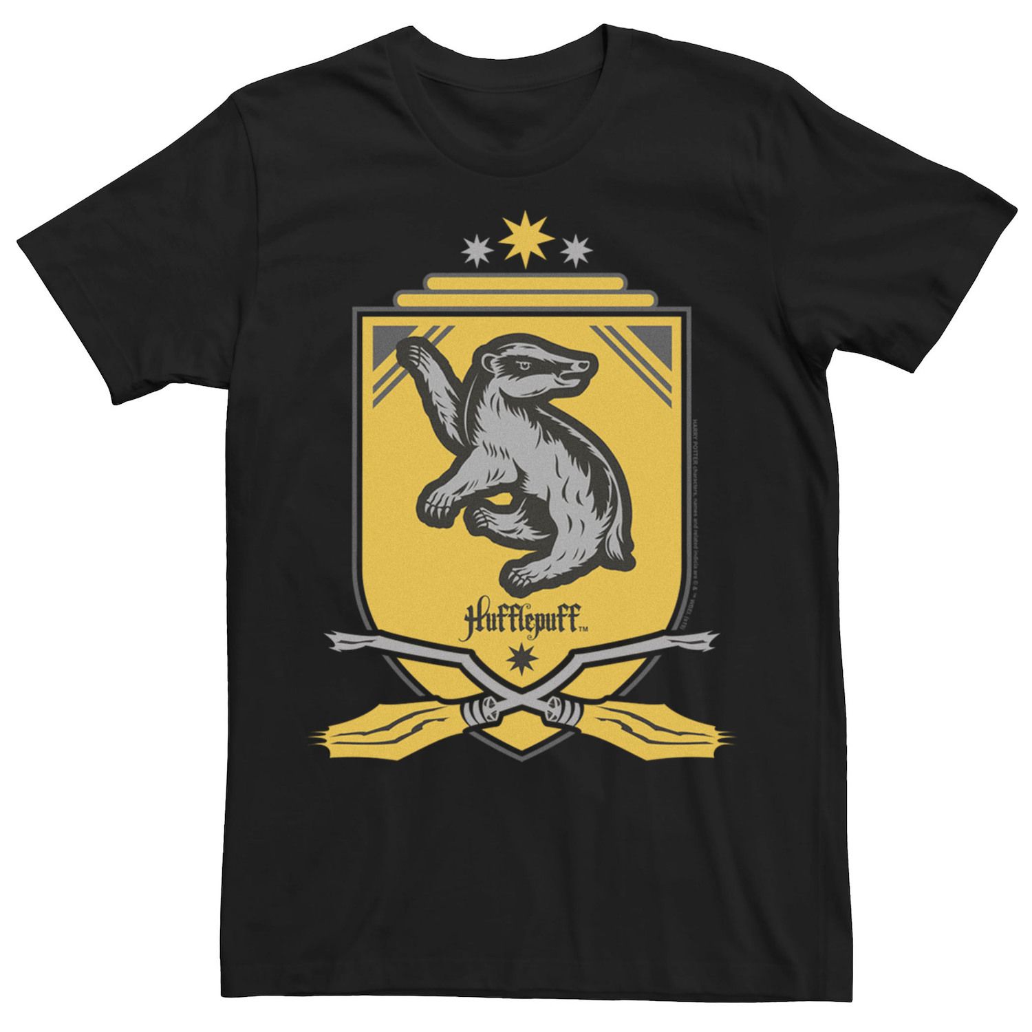 Image for Harry Potter Men's Hufflepuff Quidditch Logo Tee at Kohl's.