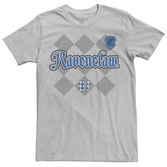 Men's Harry Potter Ravenclaw Plaid Chest Logo Tee