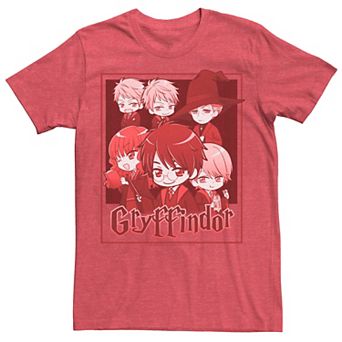 Men's Harry Potter Gryffindor House Group Shot Anime Tee
