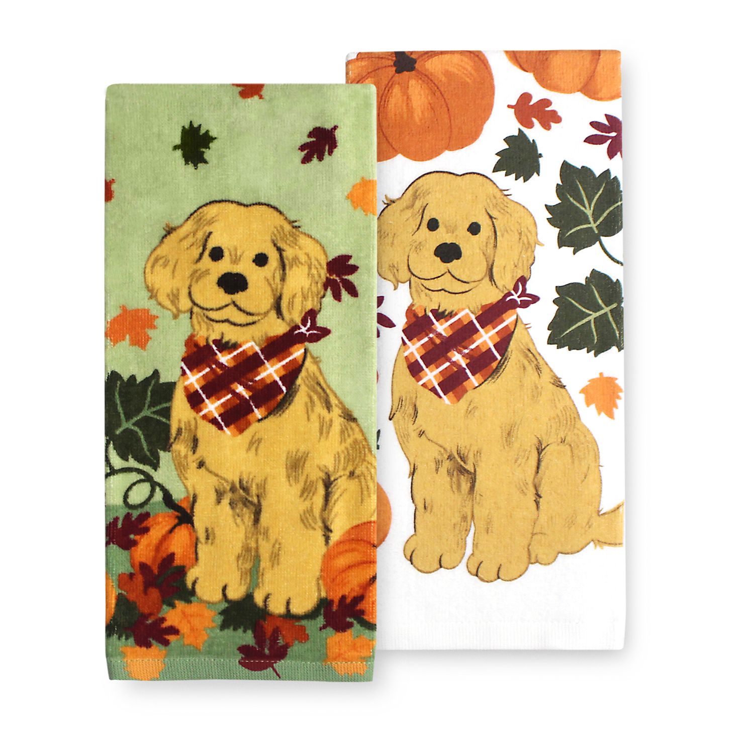 golden retriever towels