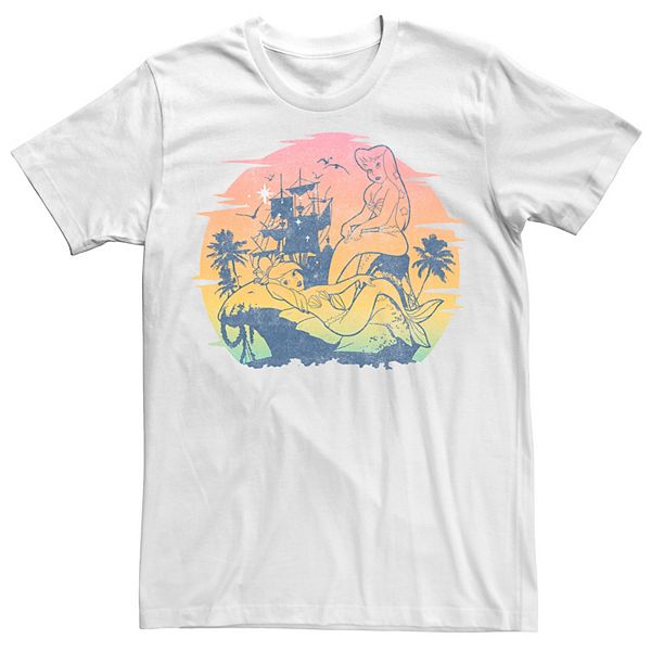 Men's Disney Peter Pan Mermaid Lagoon Tee