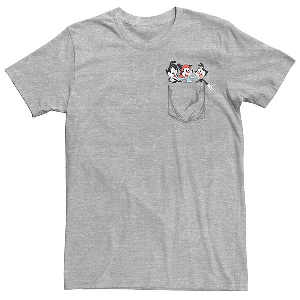 Men's Animaniacs Group Shot Faux Pocket Tee