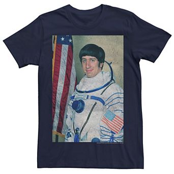 Men's The Big Bang Theory Howard Wolowitz Space Suit Portrait Tee