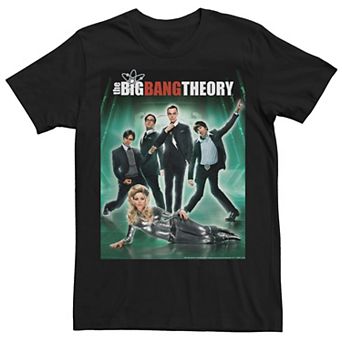 Men's The Big Bang Theory Science Fiction Poster Tee