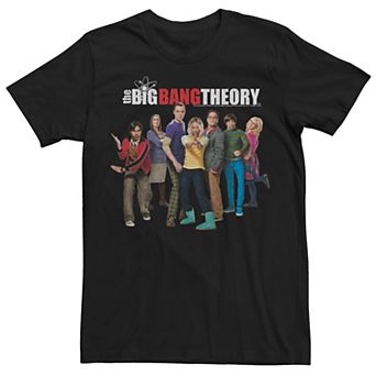 Men's The Big Bang Theory Group Shot Logo Tee
